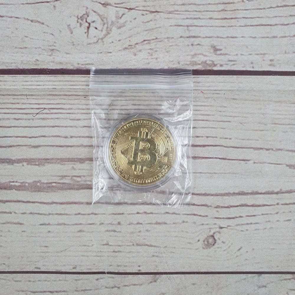 TD - DAP Gold Plated Bitcoin Miniatur