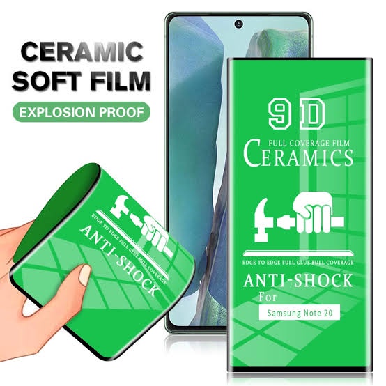 Tempered Flexibel Anti Glare Samsung Note 20 20Ultra Note 10 Note 10+ 10 Lite Note 9 Note 8 Note 21 Ultra Temperd Glass Ceramic Clear Bening Matte Doff Anti Minyak Oil Layar Anti gores Black hitam Ultra Plus FE S7 EDGE Lite ULTRA