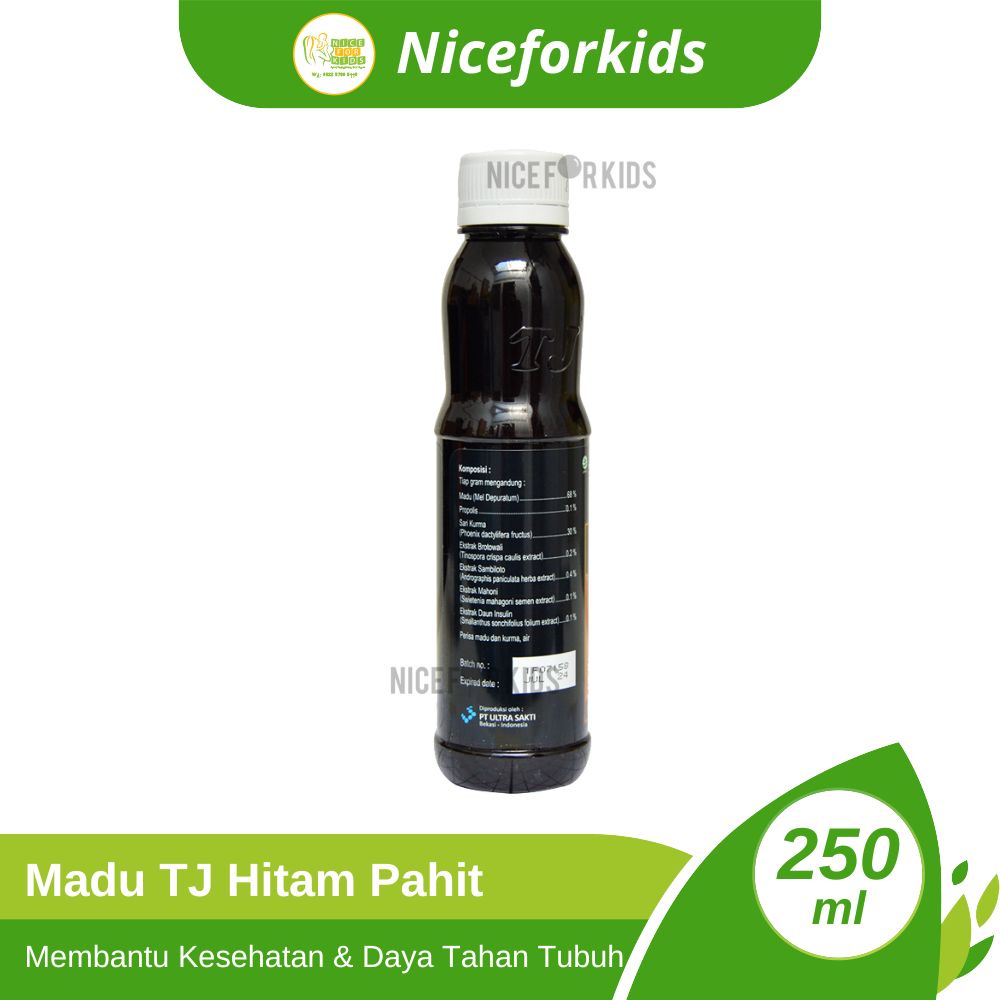 Tresno Joyo Madu TJ Murni / Madu Kurma / Madu Jahe Merah Mint / Madu Hitam Pahit 250 Gr