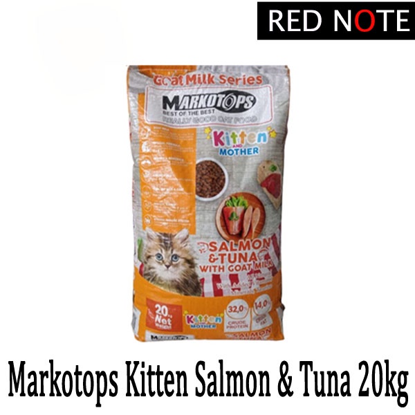 Markotops Kiiten &amp; Mother Salmon Tuna 20kg (Grab/Gosend)