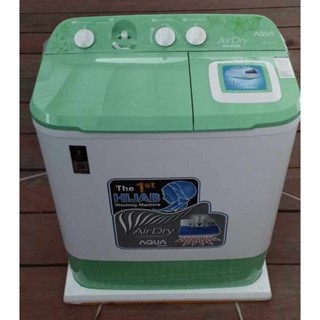 Jual AQUA JAPAN MESIN CUCI 2 TABUNG QW-761XT KAPASITAS 7 KG MESIN CUCI ...