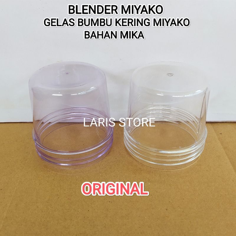 GELAS BUMBU KERING MIKA / PLASTIK BLENDER MIYAKO ORIGINAL TIPE BARU / LAMA BAHAN PLASTIK