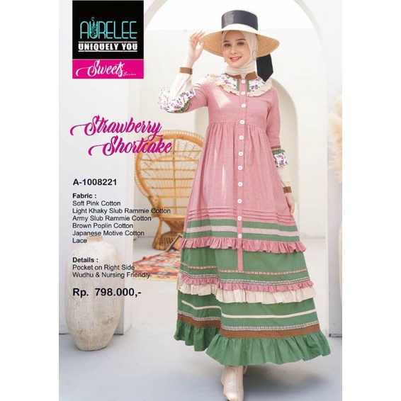 COD AURELEE STRAWBERRY SHORTCAKE / AURELEE STRAWBERRY SHORTCAKE A 1008221 /