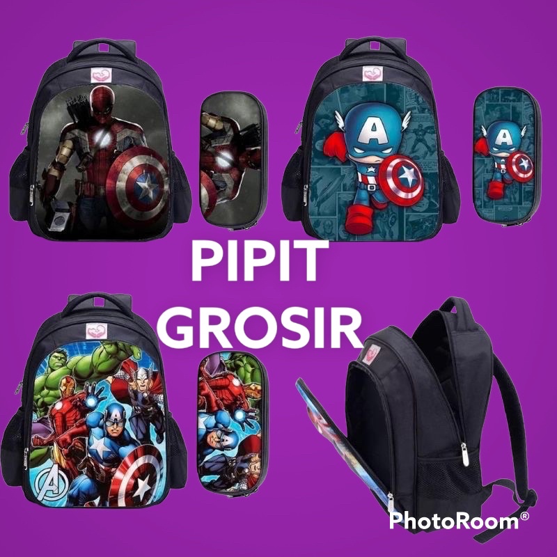 Ransel marvel Anak Laki-Laki Terbaru Harga Murah