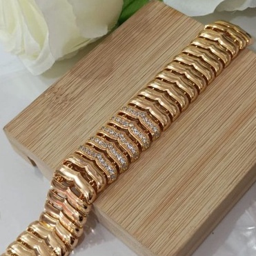 gelang tangan bangle motif terbaru perhiasan lapis Emas 24k