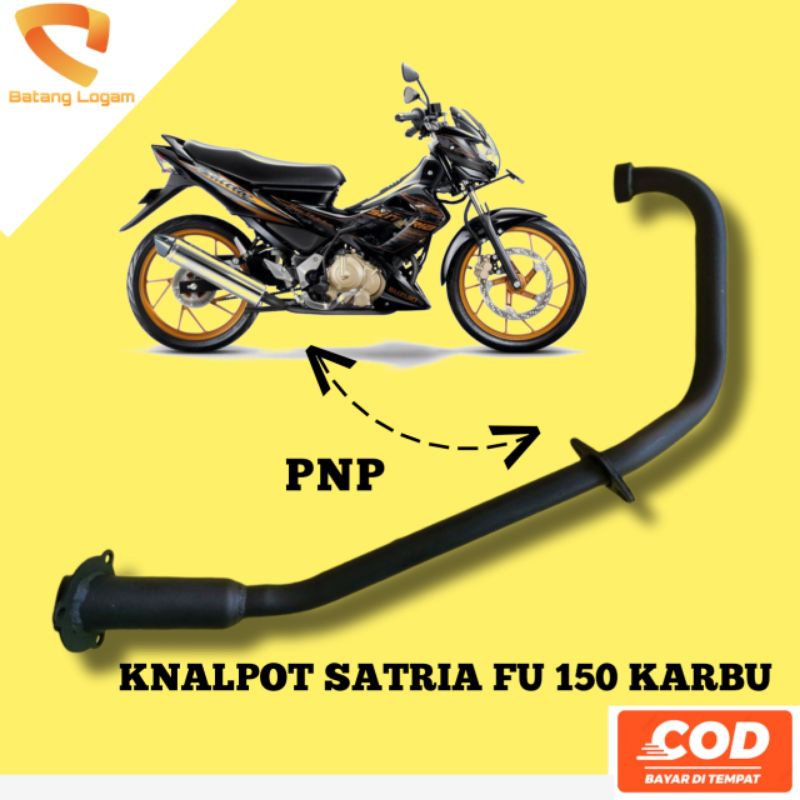LEHER SAMBUNGAN KNALPOT SATRIA FU 150 ORI KARBU GULU BANYAK SATRIA FU 150 ORIGINAL TERMURAH TERLARIS