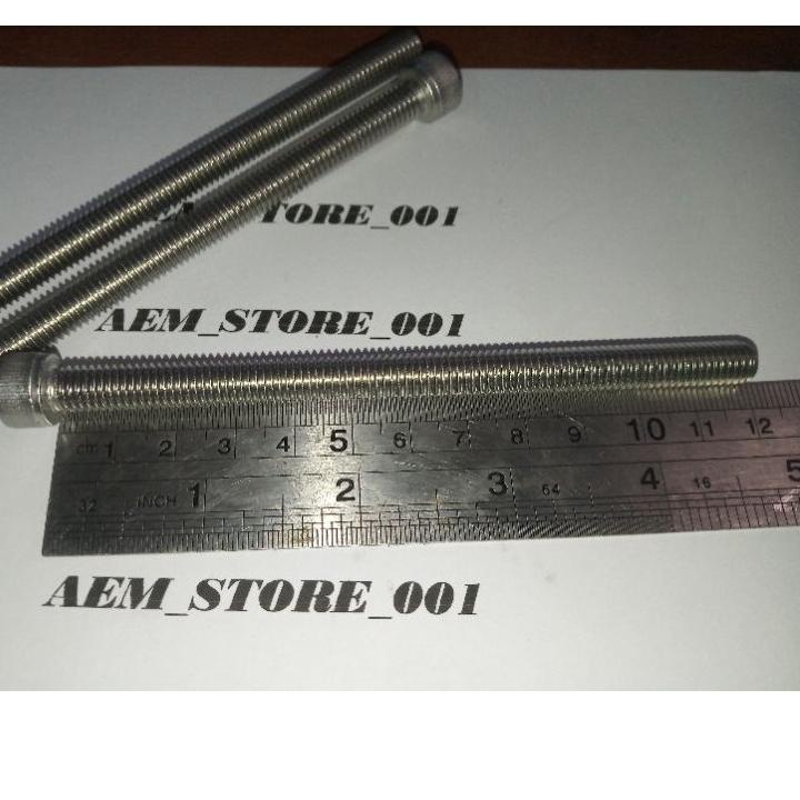 Paling Laku--baut L M8 X 120 (12cm) stainless 304 THE A2-70 l