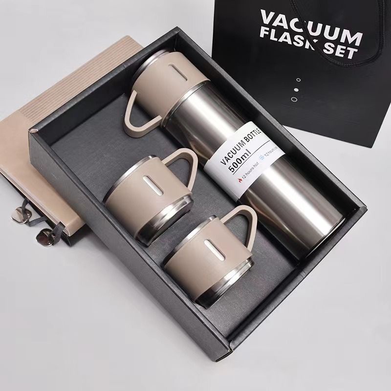 COD Thermos Sultan Vacum Flask 2 Set Cangkir /Tahan Panas