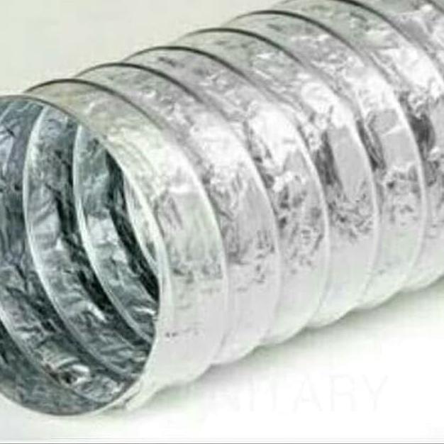 selang fleksibel cerobong asap 6 inch slang pipa aluminium voil dapur