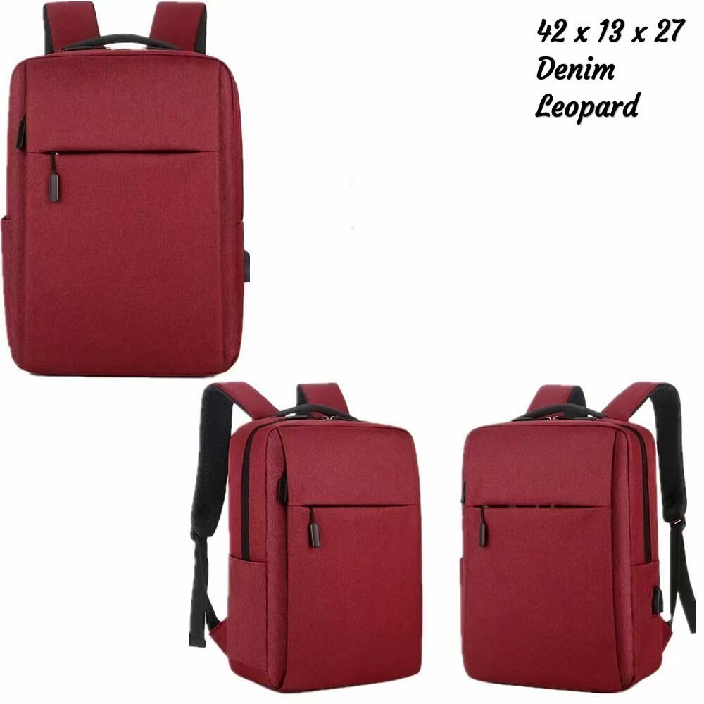 TS STORE (PROMO LAGI) Tas Punggung Ransel Sekolah Tas Backpack Polos Fashion