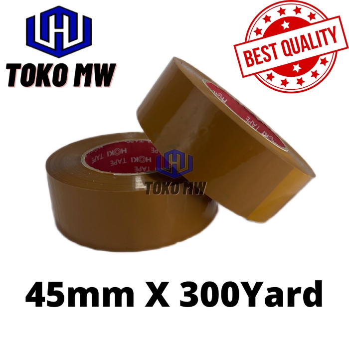 

LAKBAN 45 MM X 300 YARD - Cokelat