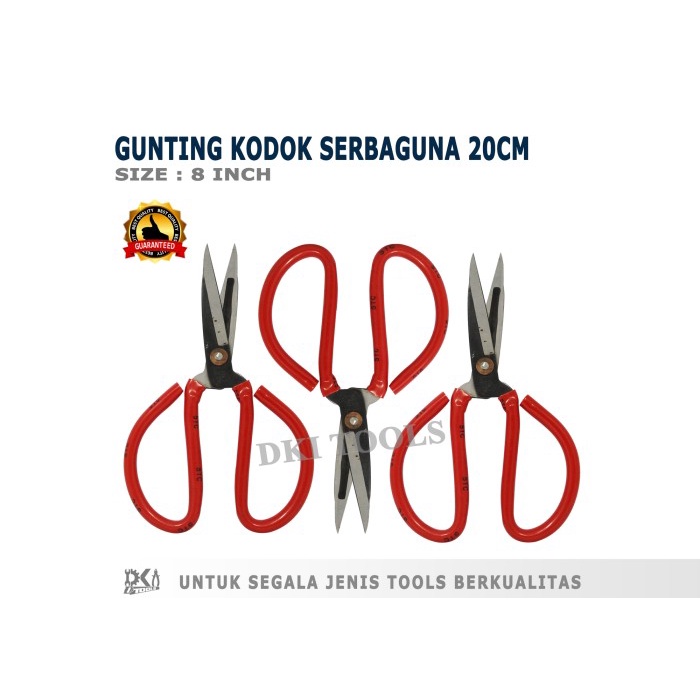 

Bergaransi Gunting Kodok Serbaguna Stc 20 Cm Gilaa!!!