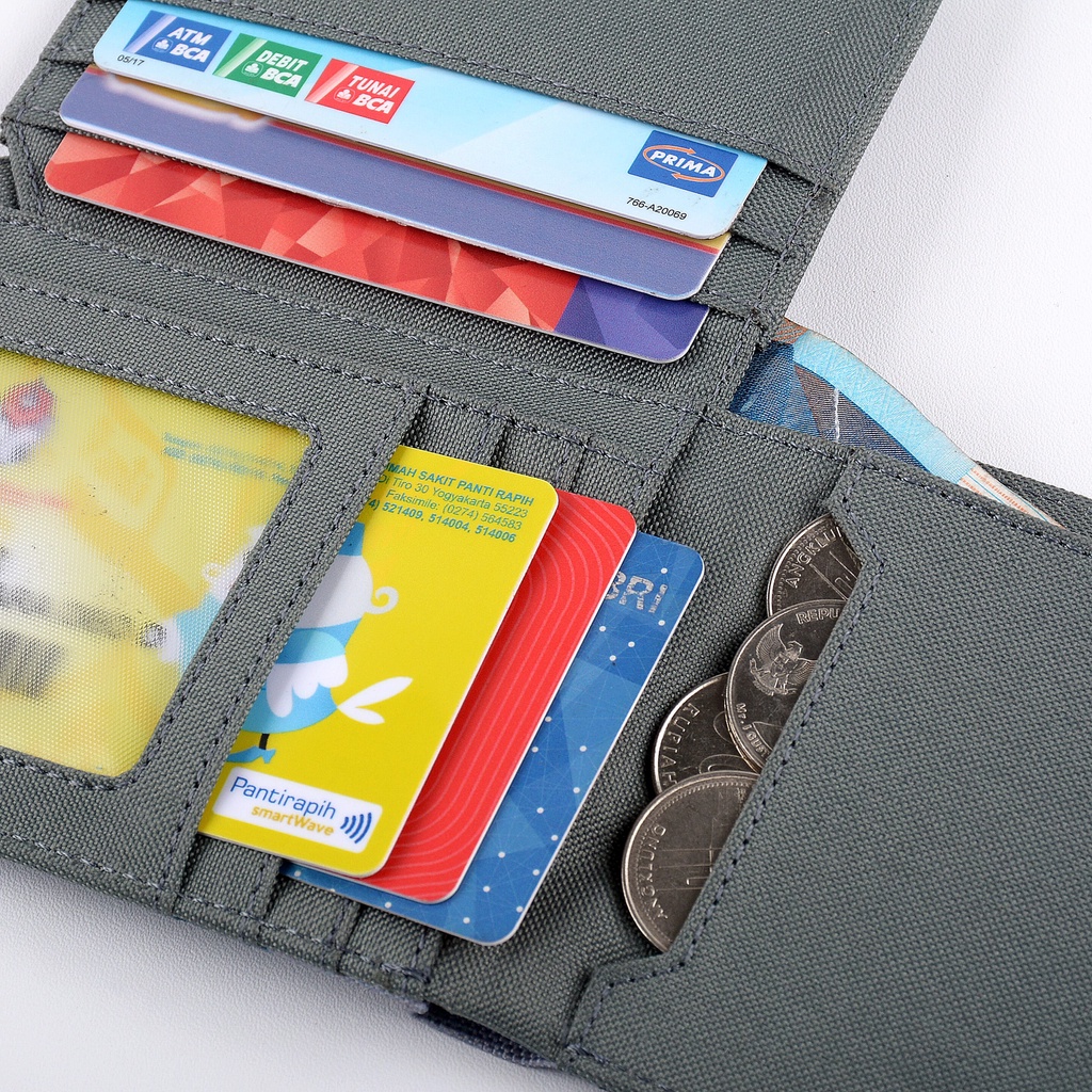Dompet Pria Dompet Cowok Dompet Kartu Lipat Pria Donpet Pria Koin - Douglas Series