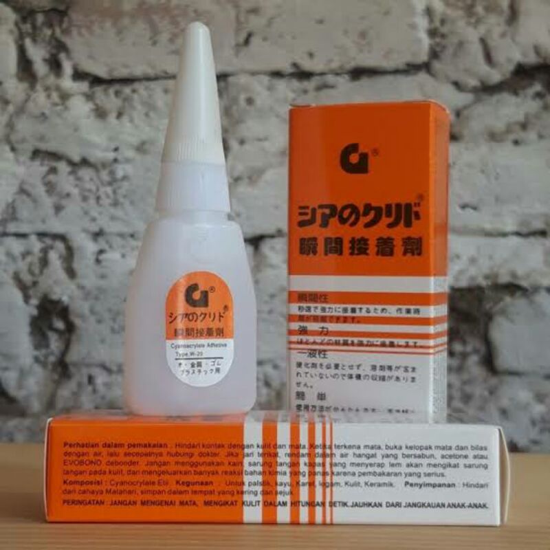 

LEM G KOREA/LEM SETAN KUALITAS SUPER/PEREKAT SUPER GLUE CAIR/LEM SERBA GUNA