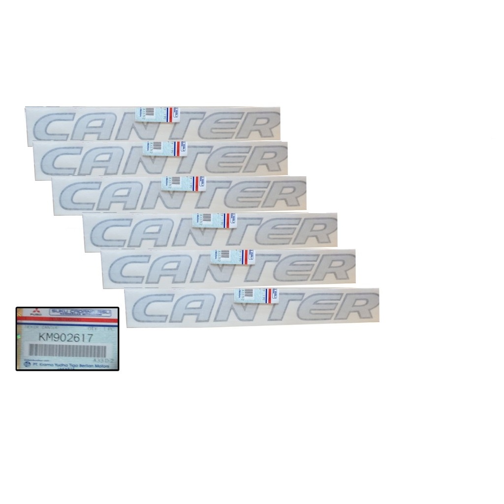stiker canter original KM902617