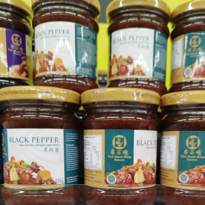 

the duck king black pepper sauce 225gr