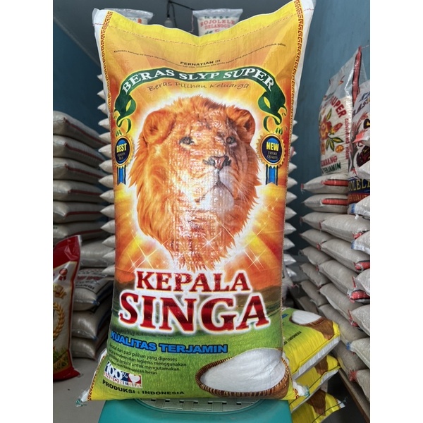 

BERAS KEPALA SINGA ( kualitas premium ) 20 kg