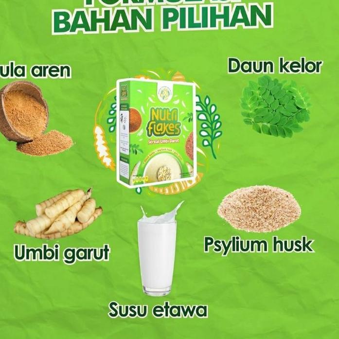 

10.10 SALE NUTRIFLAKES SEREAL UMBI GARUT UNTUK MAAG & ASAM LAMBUNG gas !!