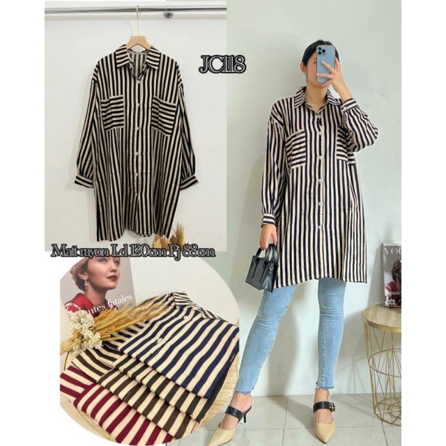 JOVITA PGMTA || TUNIK SALUR RAYON || DRESS SALUR RAYON WANITA