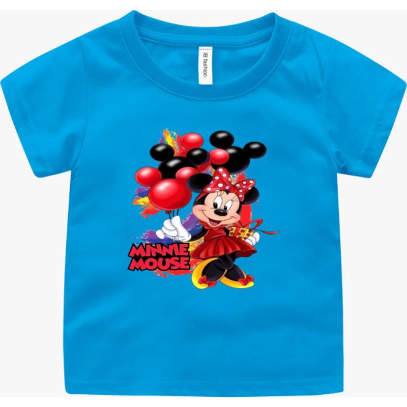 ((IB))KAOS ANAK PEREMPUAN/MINNIE DIGITAL SABLON