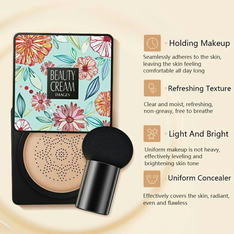 images beauty cream bb air cushion foundation with sponge / bb cushion