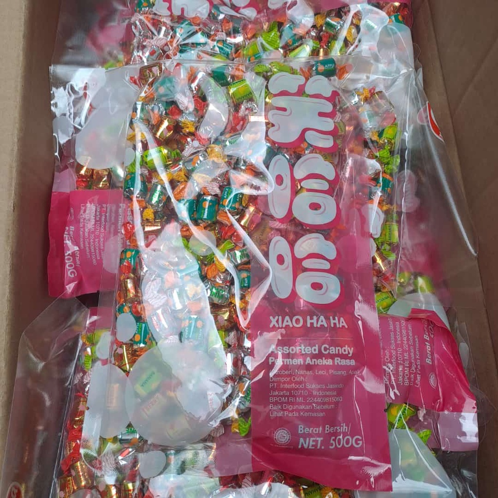 

Naraya Xiaohaha Assorted Candy-permen aneka rasa 500 gr