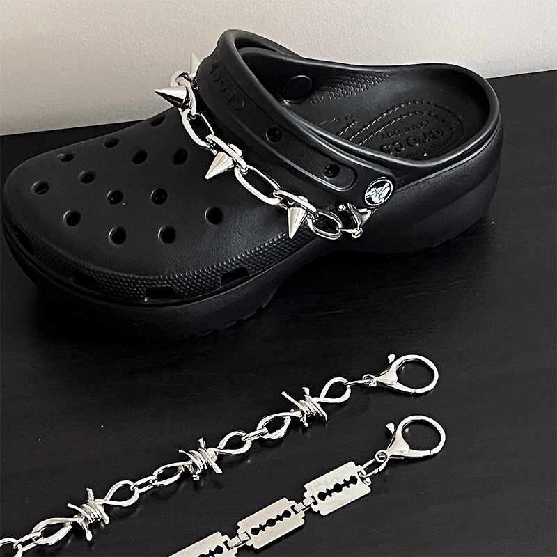 Stiker Gesper Sepatu crocs jibbitz diy Untuk Dekorasi