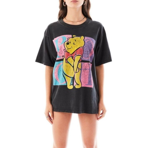 T shirt kaos zara Disney winnie the pooh / kaos disney / atasan kaos / kaos wanita / zara x disney /