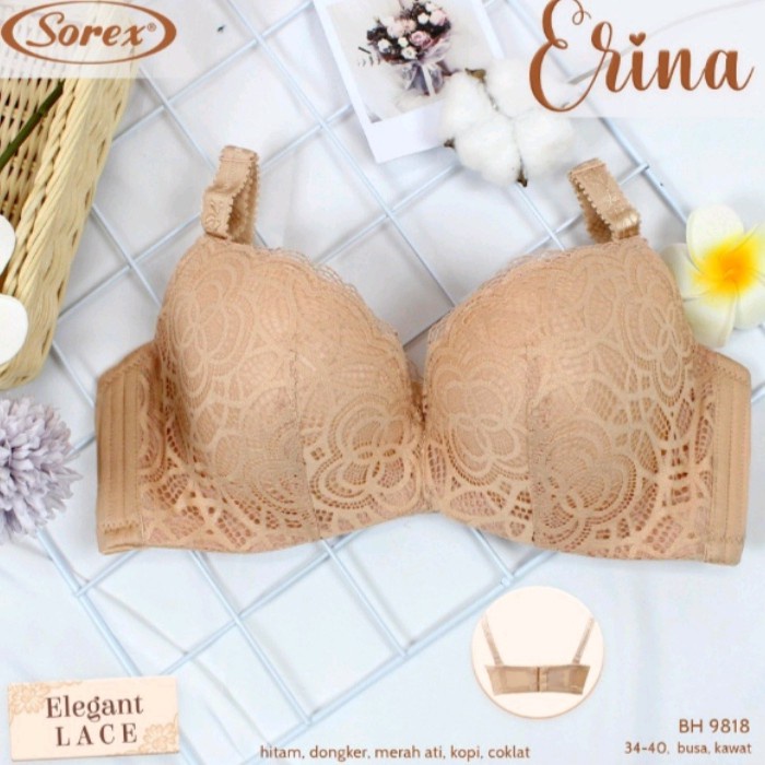 Kuwalitas Nomer 1 Bh Sorex Srx 9818 Dengan Kawat Motif Brukat