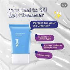 TAVI Gel to Oil 1st* Cleanser with Superberries + Amino Acid Complex