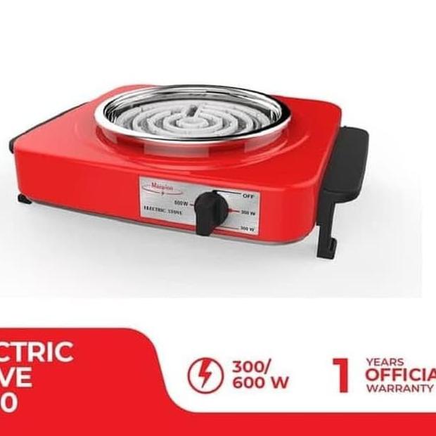 Kompor Listrik Maspion S300 Garansi Toko dan Garansi Resmi