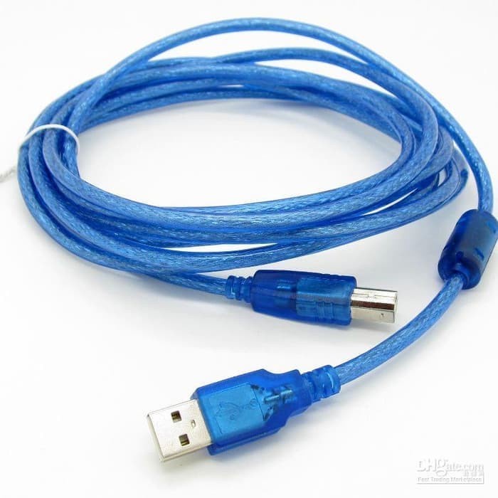 Part Printer Kabel Usb Printer 2.0 Hp Canon Epson Ke Komputer Pc Laptop 5M 5 Meter