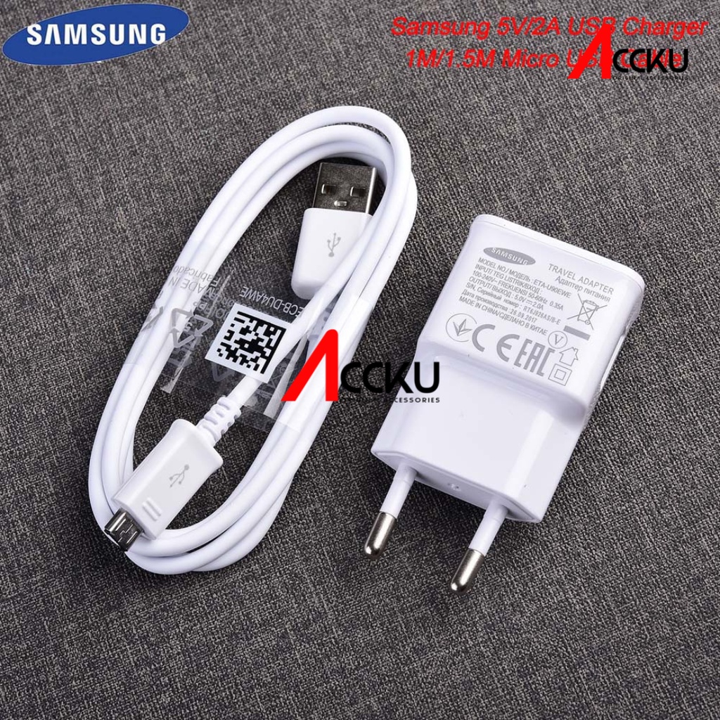 ETA-U90EWE 100% ChargerSamsung Galaxy S4 - Samsung N7100 Cas Samsung Galaxy J1 - J3 - J4  - J5 - Charger Samsung Micro USB - Samsung J6 J7