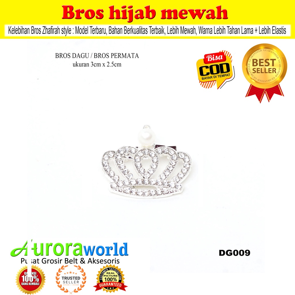 Auroraworld Bros cantik Brooch