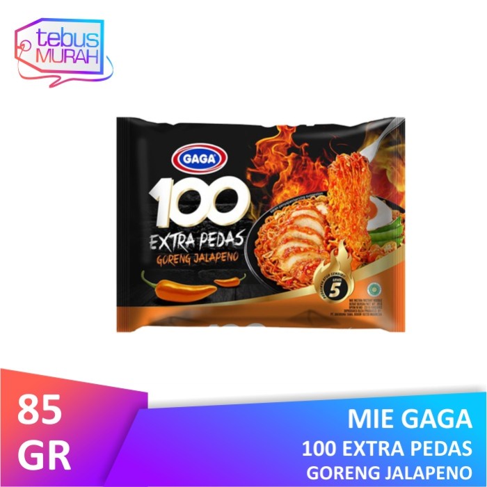 

NEW Mie Gaga 100 Ekstra Pedas Goreng Jalapeno 85gr