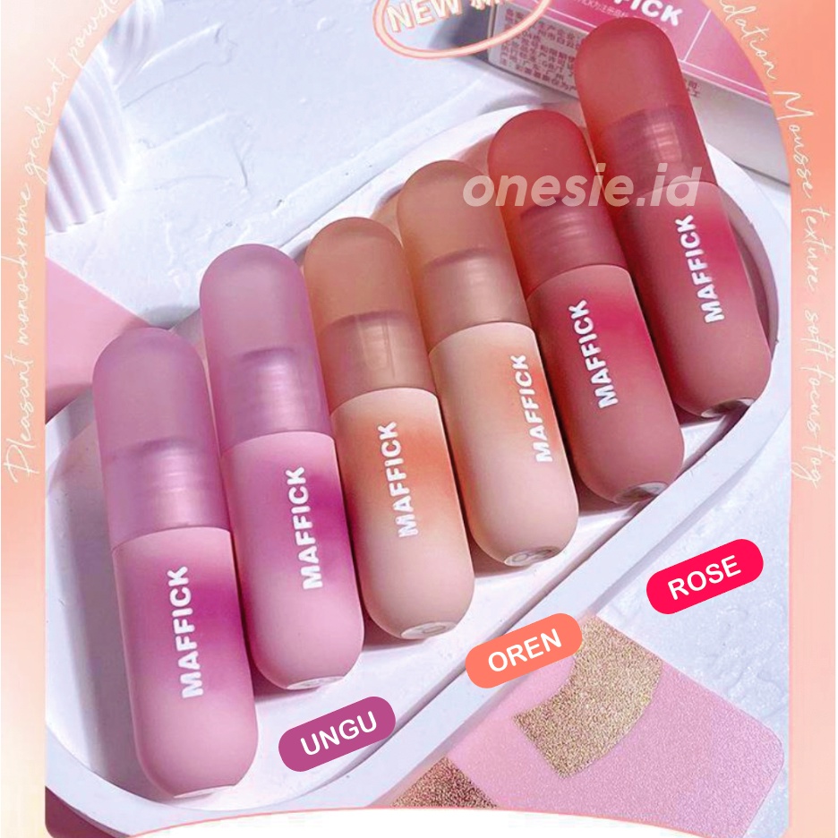 MAFFICK Velvet Matte Lipstick Lip Cream Lipstik Clay XX086