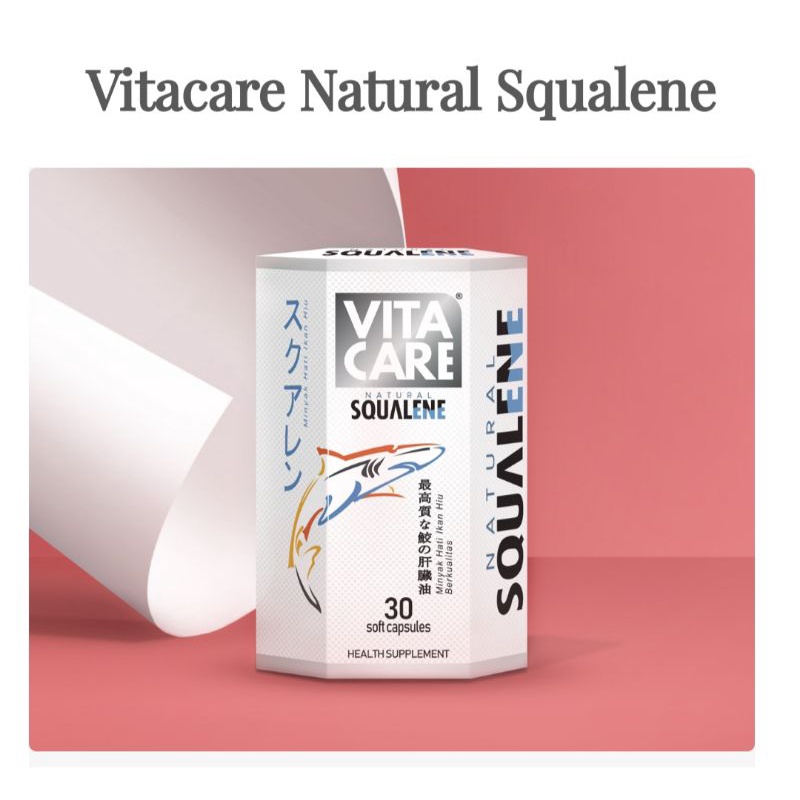 VITACARE NATURAL SQUALENE - MULTICARE, MENGATASI GANGGUAN LIVER, MAAG