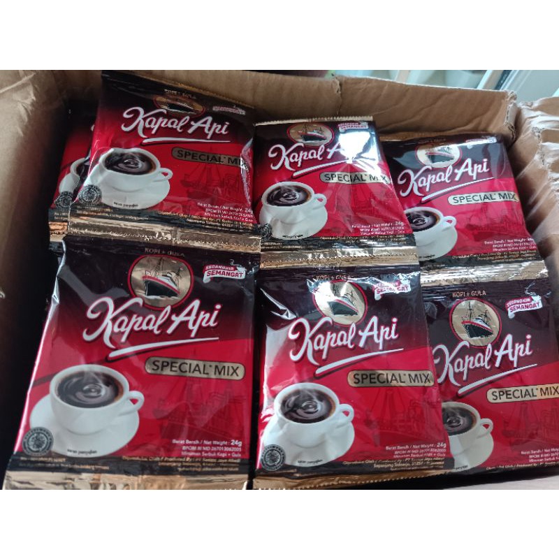 

kopi Kapal Api Spesial Mix 1/ABC Susu/Good Day Capucino