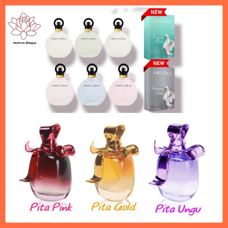 ❤mawarjingga❤ Implora parfum Eau De Toilette perfume swan angsa bebek