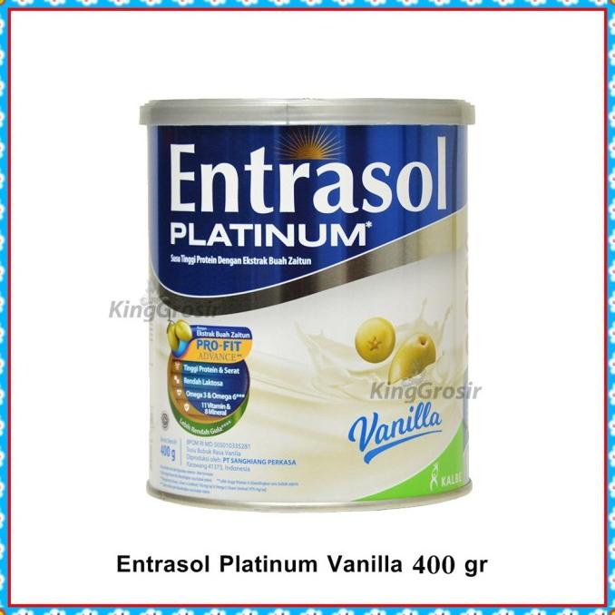 

[ COD ] Entrasol Senior / Entrasol Platinum 400gr - Susu Lansia