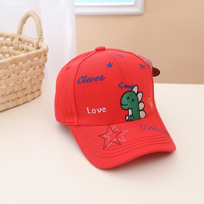 COD- Topi anak premium lucu MOTIF DINO STAR / topi anak laki laki impor premium usia 1-4 tahun / topi anak lucu