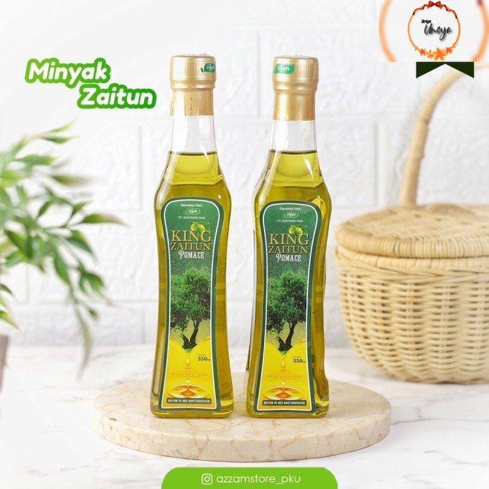 

Minyak Zaitun King Pomace Syifa | Minyak Zaitun KING 350 ml ORIGINAL