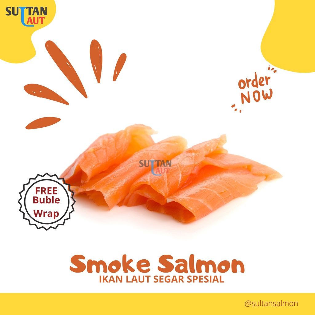 

Smoke Salmon / Salmon Fillet / Salmon Asap 150 Gram / Salmon Asap Fillet / Salmon Smoke Norwegian