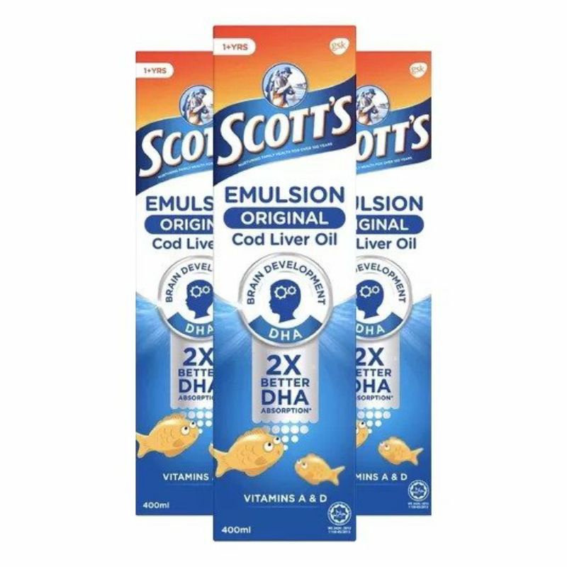 Scott's Emulsion Original Singapore Scott Scotts READY STOCK