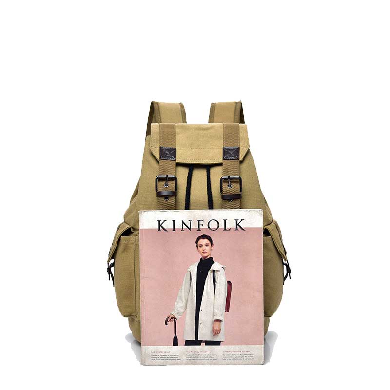 Tas Pria Canvas Bag Extensive Daily Bag School Work Collage Slot Pocket Banyak Comfortable - RK023