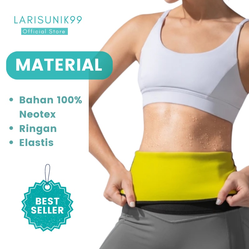 Korset Neotex Pembakar Lemak Pelangsing Perut Hot Sharper Slim Waist Korset Peramping Perut