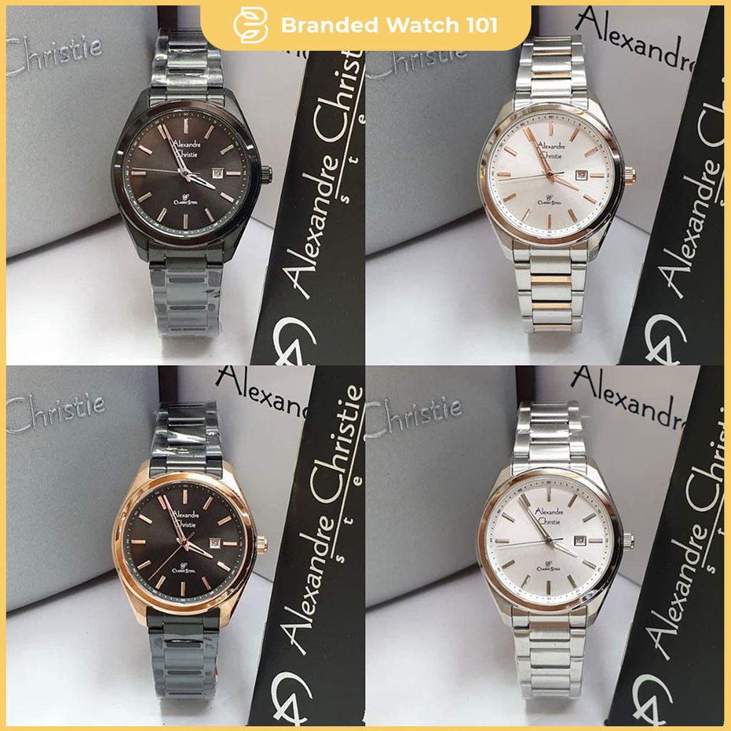 ORIGINAL Jam Tangan Wanita Alexandre Christie AC 8591 / AC8591 Garansi 1 Tahun