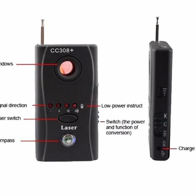 Produk Terkini.. Detector Spycam Penyadap alat sadap anti spycam CC308 09