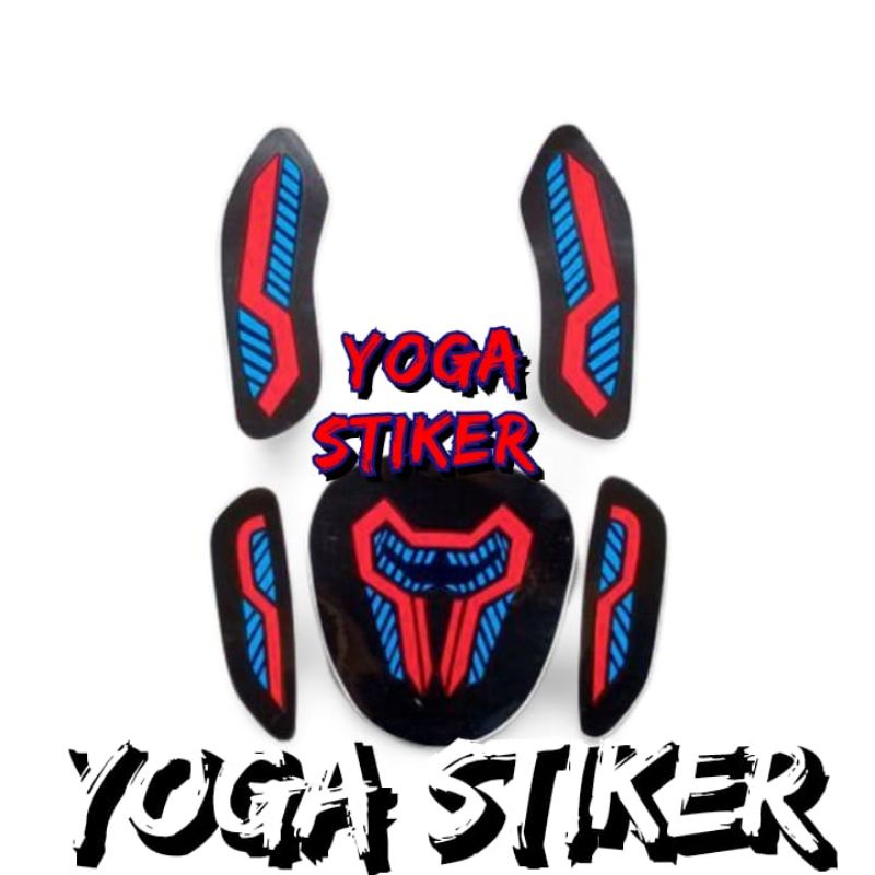 stiker lampu sein costum depan belakang Scoopy2014 / 2016