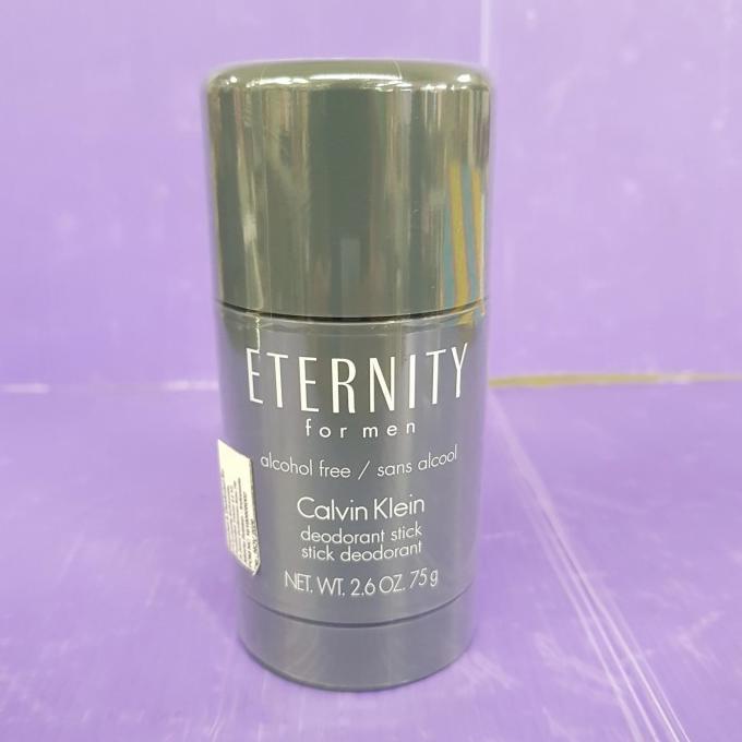 CALVIN KLEIN CK ETERNITY DEODORANT STICK 75 gram alcohol free